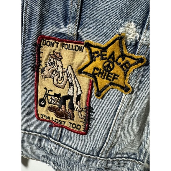 EUC Amiri Bob Marley Painted Denim Jacket - Picture 5 of 14